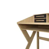 Origami Desk Black